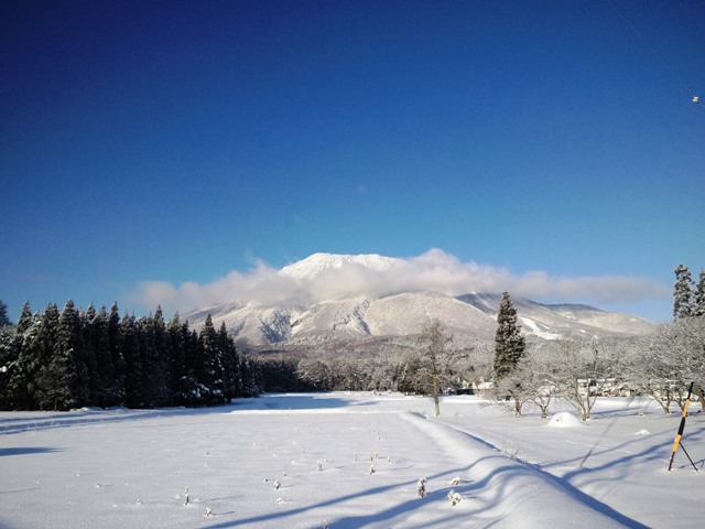 今日の黒姫山20111228