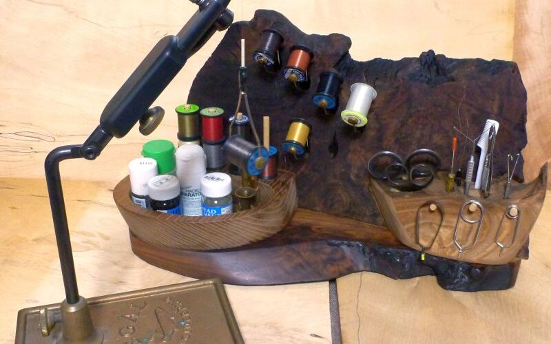 お客様のDIY作品「フライタイニング用小物入れ」~上田市・石井様~