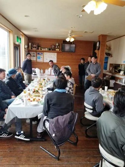 野尻湖にて北信地区商工会青年部親睦会（わかさぎ釣り大会）開催20180308-4