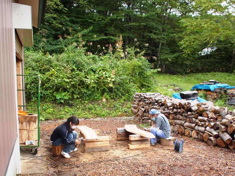 加工部門に女性が入りました！