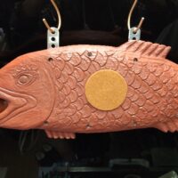 お客様のDIY作品「魚板（メープル一枚板）」