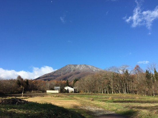 今日の信州・黒姫20141114～黒姫山頂に積雪が。。～