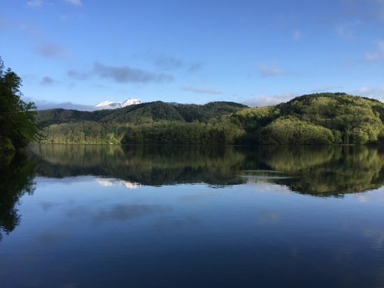 今日も日の出とともに野尻湖へ20170514-1