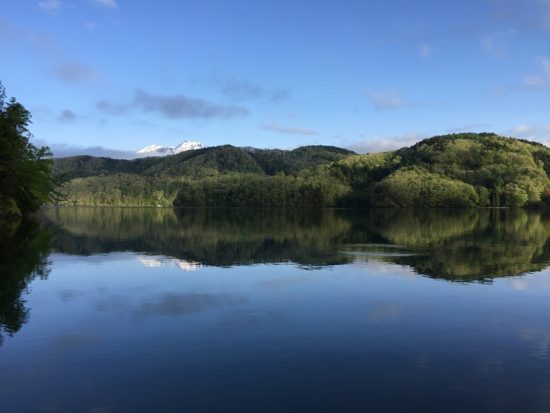 今日も日の出とともに野尻湖へ20170514-1