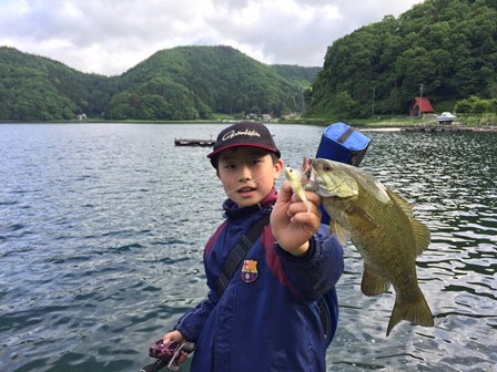 息子の今シーズン初釣果20170603-1