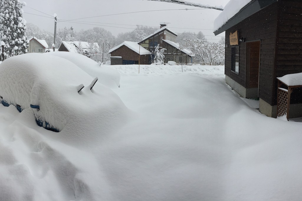 今日の信州・黒姫20141214～大雪警報発令～1