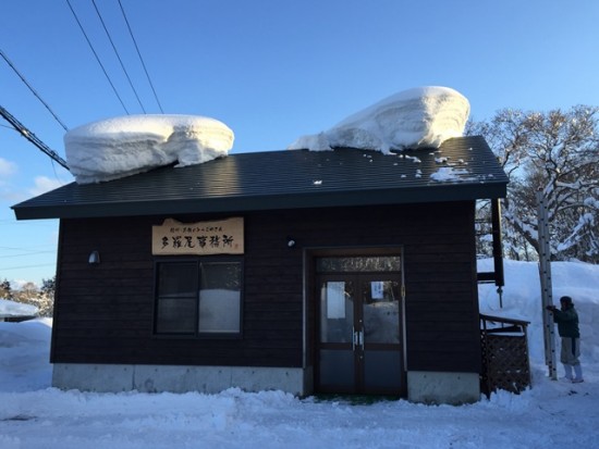 屋根の雪下ろし20140113-1