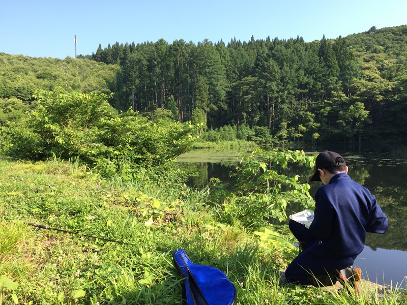 バス釣り、今朝は場所を変えて。。20170716-1