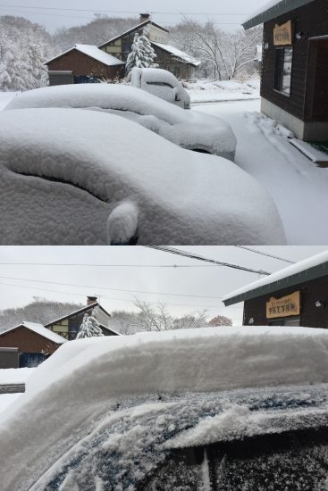 今シーズン初の積雪20171119-2