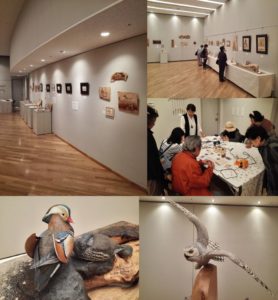 第11回バーニングアート展＆バードカービング展開催の様子1～サントミューゼ～