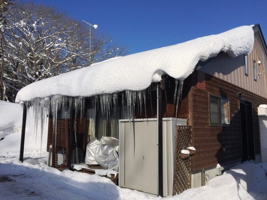 大きなつららが出来ています20180131