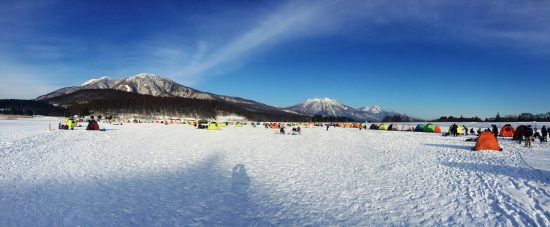 霊仙寺湖わかさぎ釣りへ20180203-3