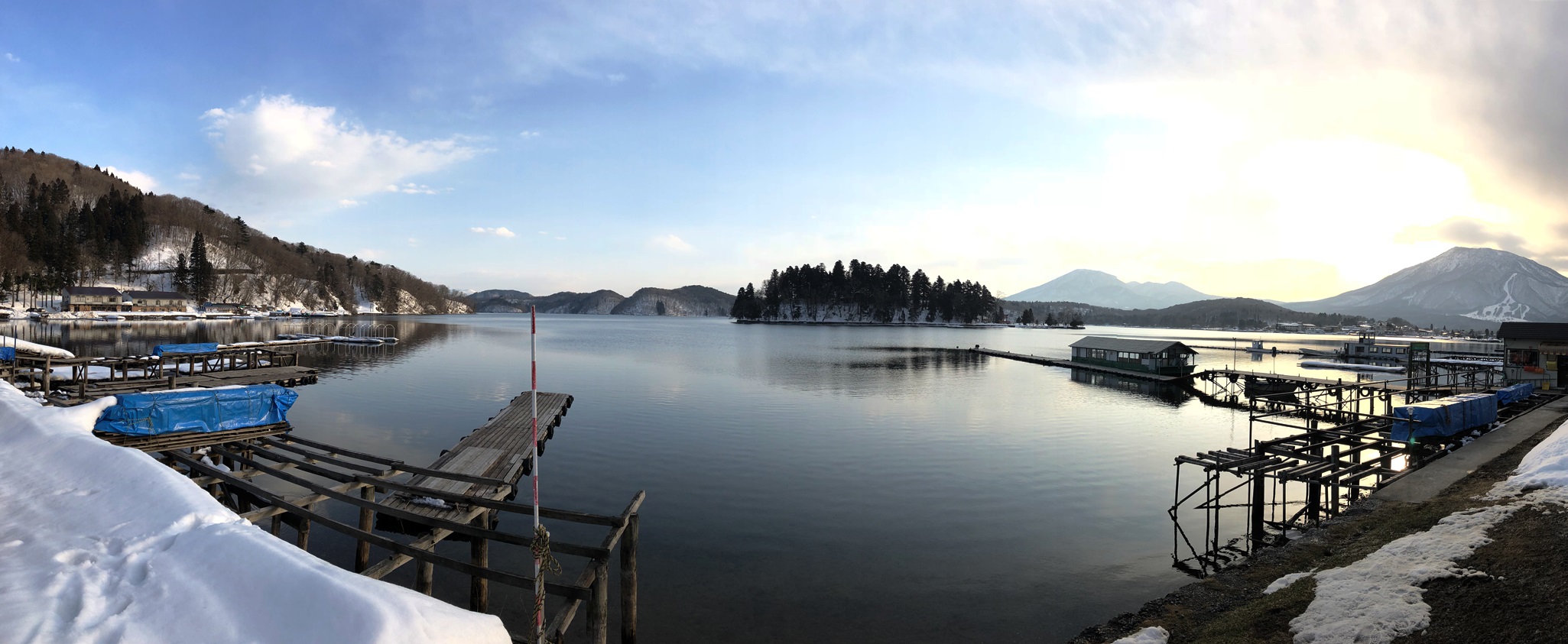 野尻湖へわかさぎ釣りに20180227-1