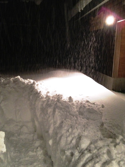 信州・黒姫では早くも2度目の大雪が。。