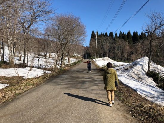 今年は雪解けが早い！20180327-1