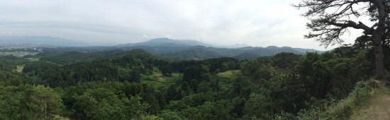 春日山城へ20150531-6