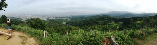 春日山城へ20150531-7