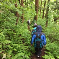 苗名滝探検隊～信濃路自然歩道を歩こう～2