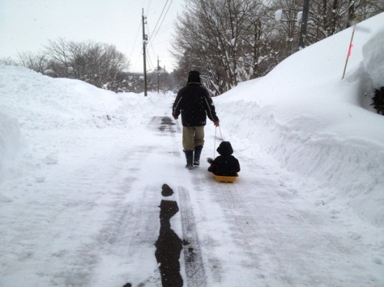 昼の散歩の風景20130120-1