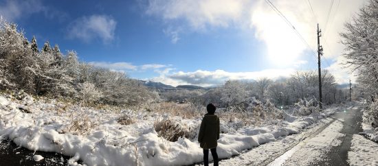 雪の季節になりました20181219