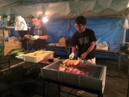 「戸倉上山田温泉 盆踊り大会」へ20150814