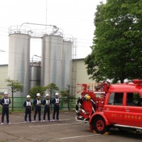 町消防団ポンプ操法大会まであと1週間。。