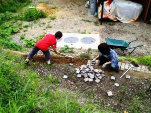 今日は1日庭いじり20130609-3