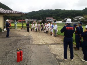 信濃町地震総合防災訓練20130907-2