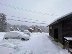 今シーズン初除雪20200105