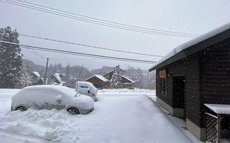 今シーズン初除雪20200105