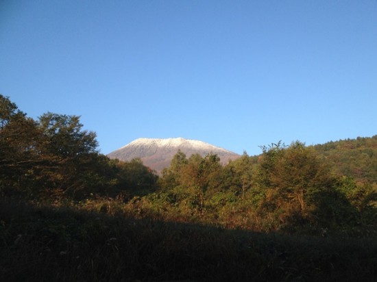 信州・黒姫今日の風景20131028早朝2