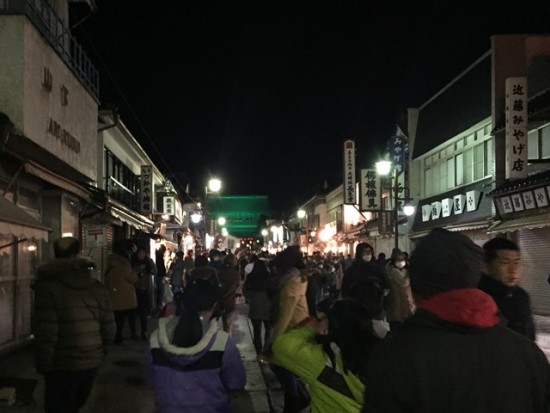 長野灯明まつりへ20160211-1