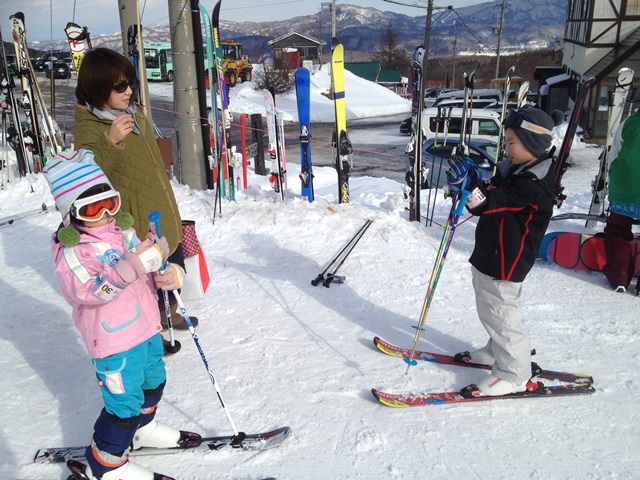 今シーズン初スキー20131230-1
