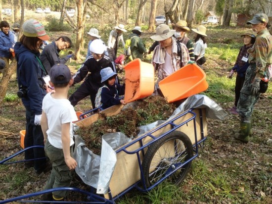 アファンの森見学会・オオハンゴウソウ駆除作業20140427-9