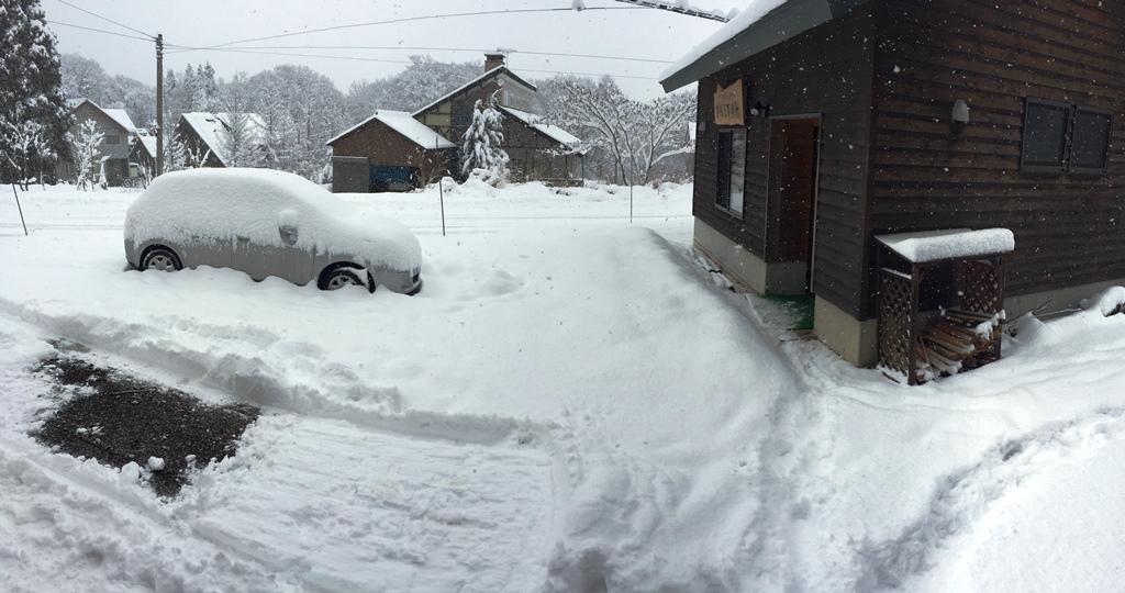 大雪に。。20161211