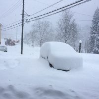 黒姫では豪雪が降り続いています20160117