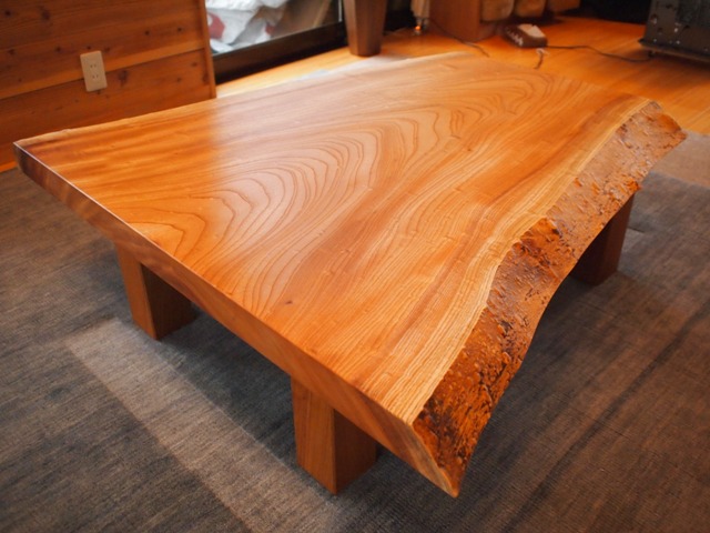 ライ様専用 天然木 無垢材 一枚板 玉杢 テーブル 花台