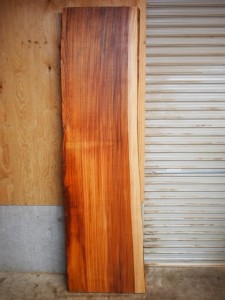欅ベンチ（総欅造り）座面素材