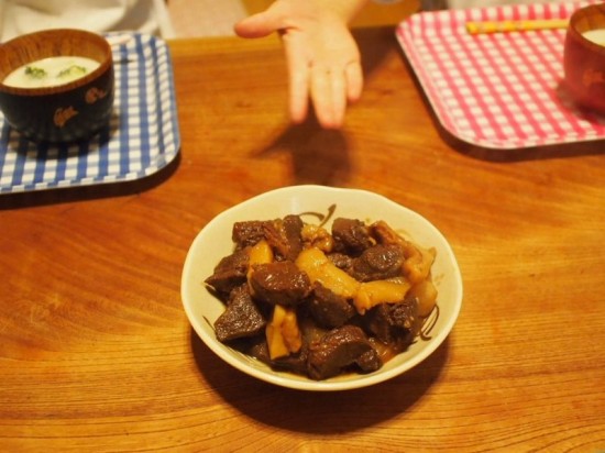 熊肉の大和煮1