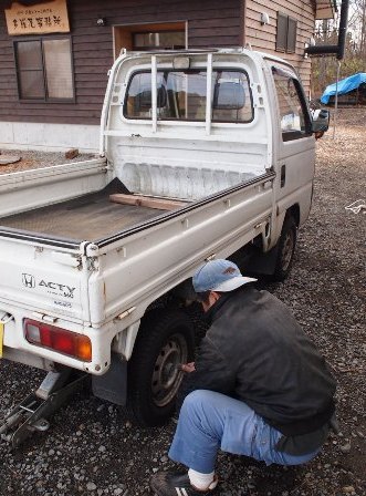 愛車の軽トラのリニューアル