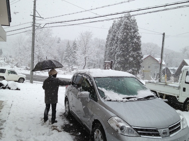 根雪になるかも？！20121127